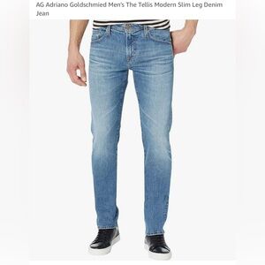 AG Adriano Goldschmied Men’s Tellis Modern Slim Jeans Size 29